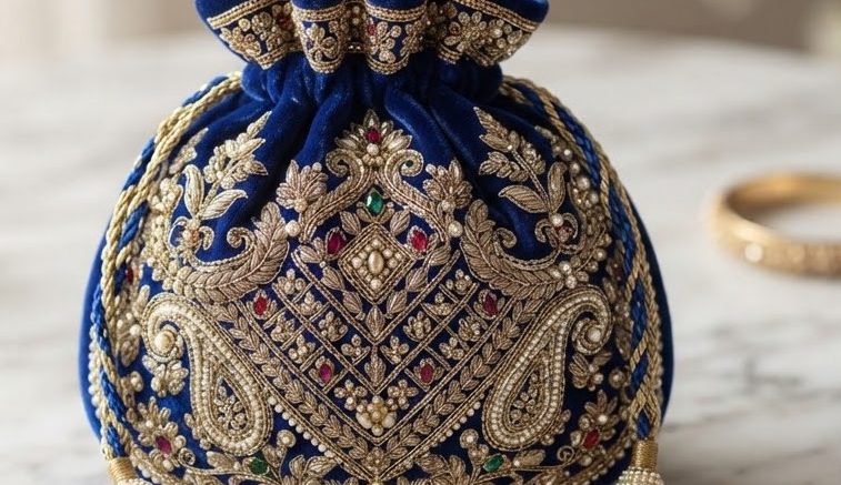 Embellished Pouch — alternate view