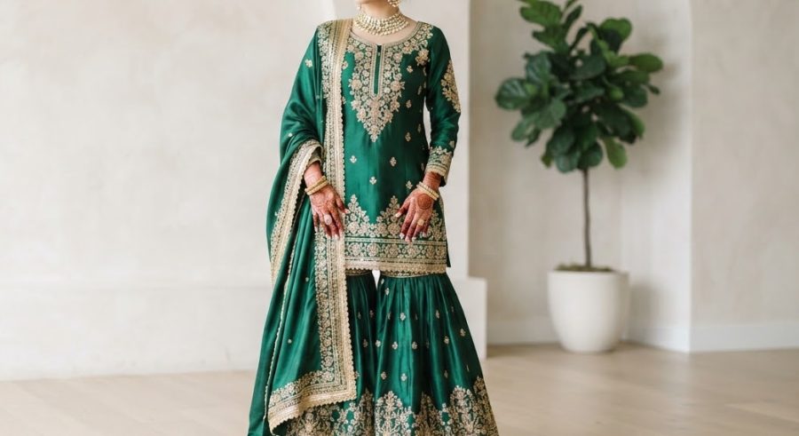 Emerald Silk Set — alternate view