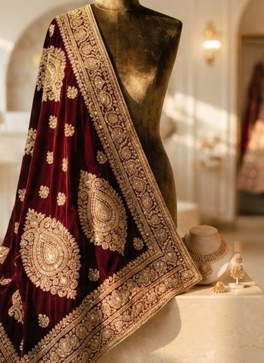 The Heirloom Shawl — alternate view